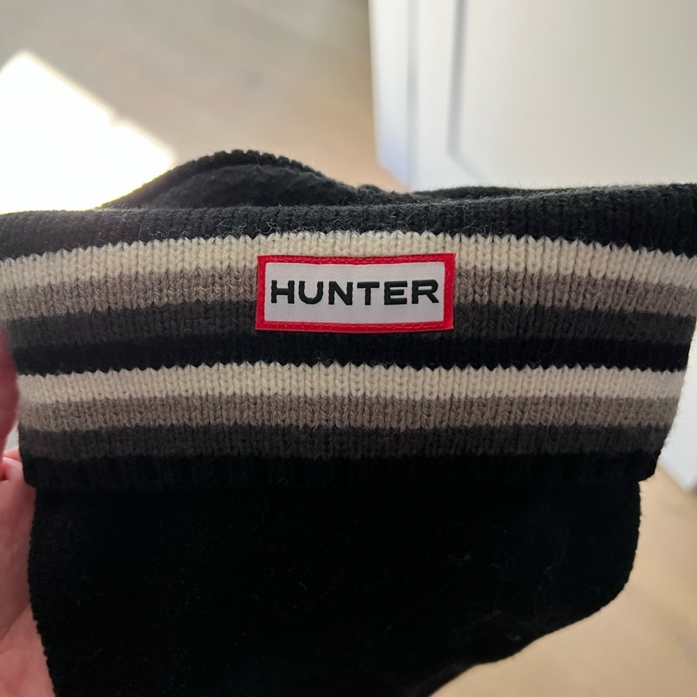 Hunter black fleece boot liners M/L